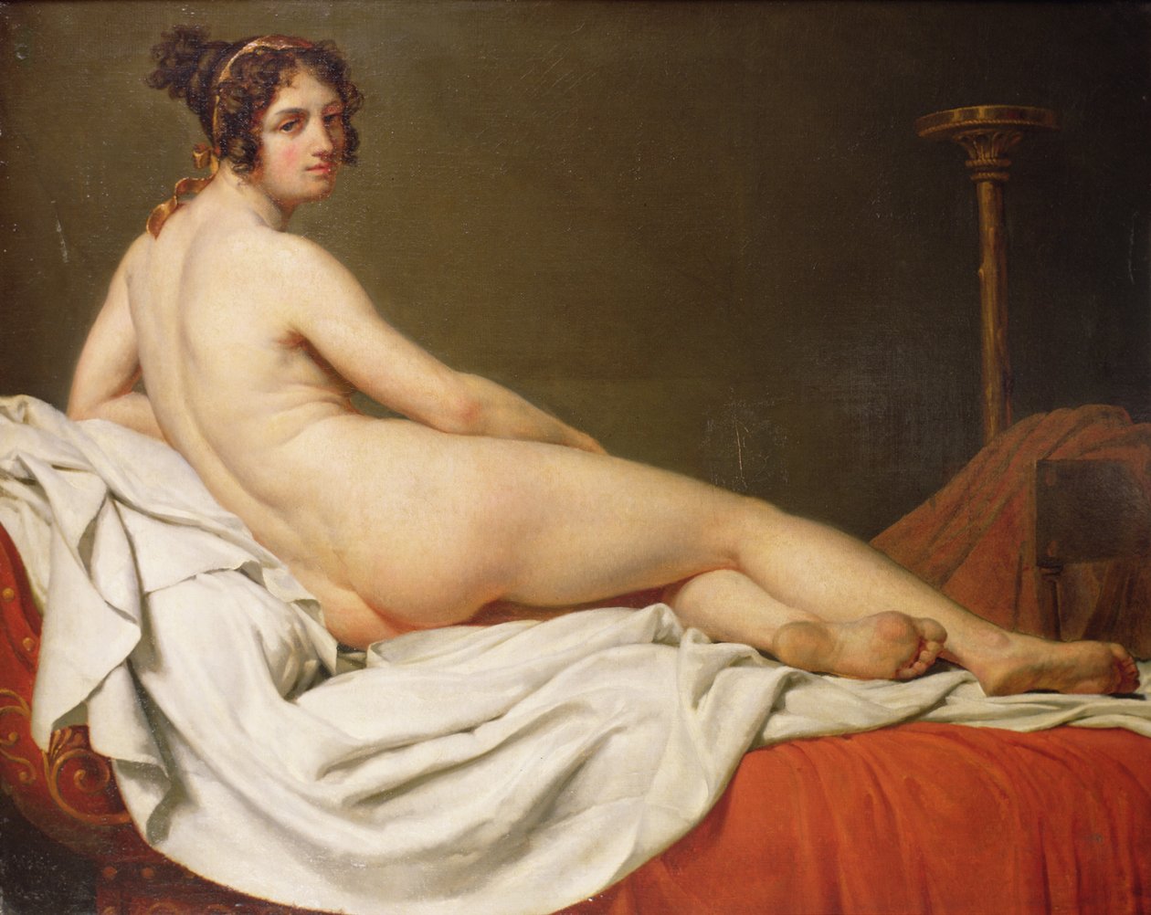 Ležící akt od Jacques Louis David