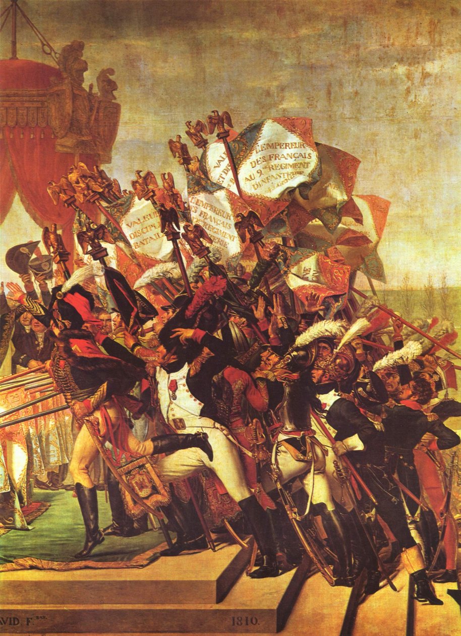 Přísaha armády na císaře od Jacques Louis David