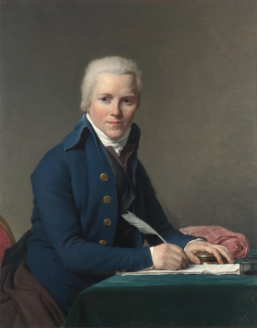 Nizozemský vyslanec v Paříži Jacobus Blauw od Jacques Louis David