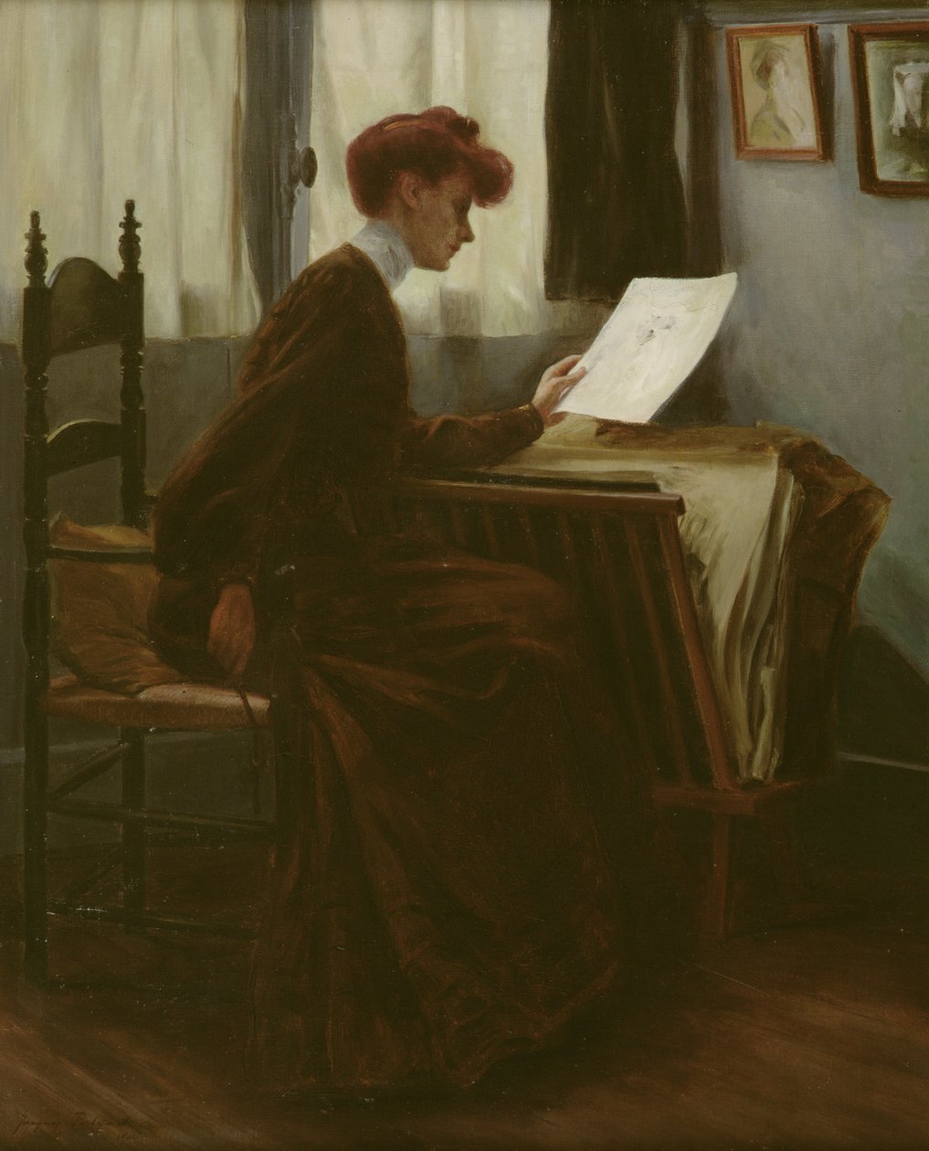 Milovník kreseb, 1904 od Jacques Palyart
