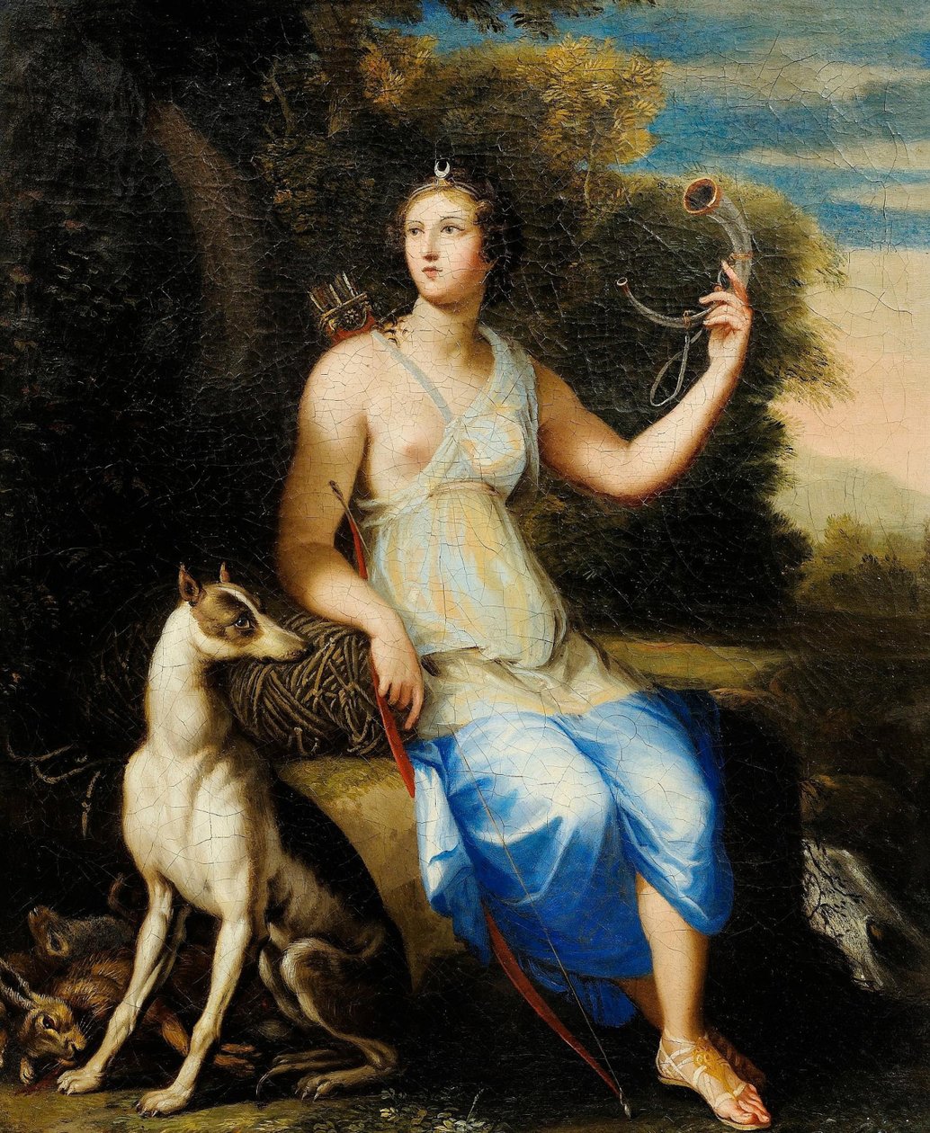 Portrét Diany od Jacques Stella
