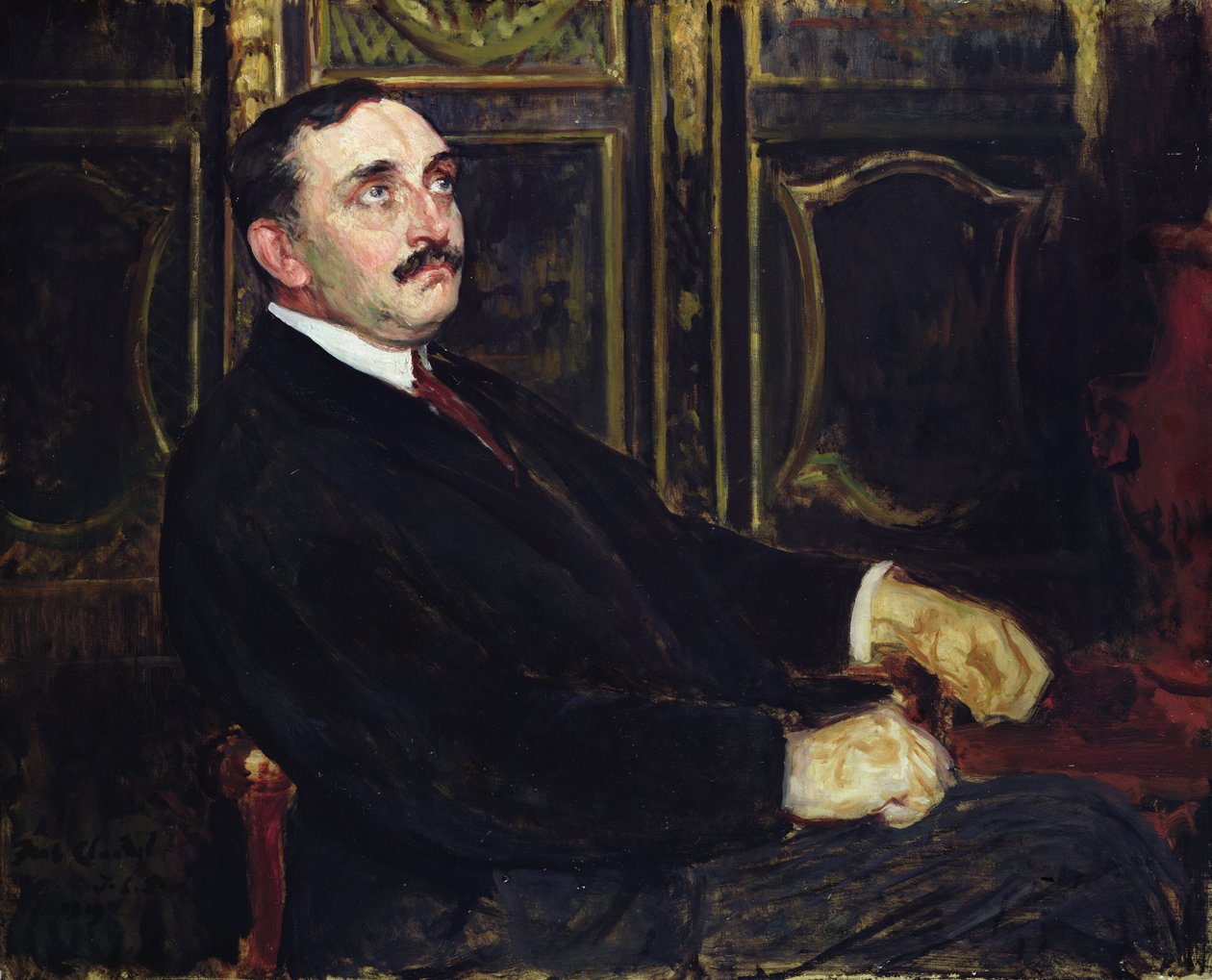Paul Claudel (1868-1955) 1919 od Jacques Emile Blanche