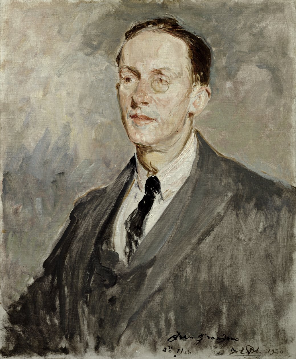 Portrét Jeana Giraudouxe (1882-1944) 1924 od Jacques Emile Blanche