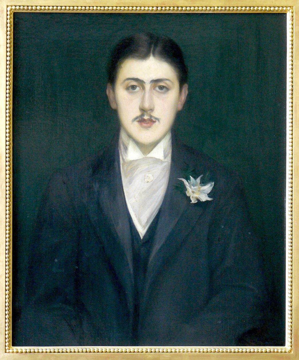 Portrét Marcela Prousta od Jacques-Emile Blanche