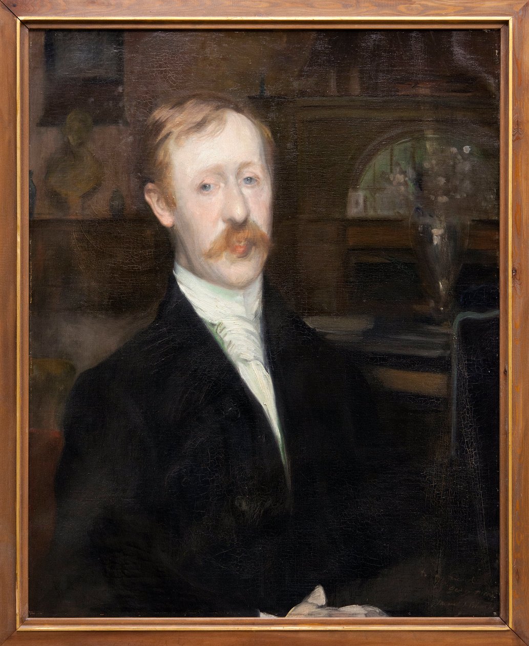 Portrét Georgese Moora od Jacques Emile Blanche