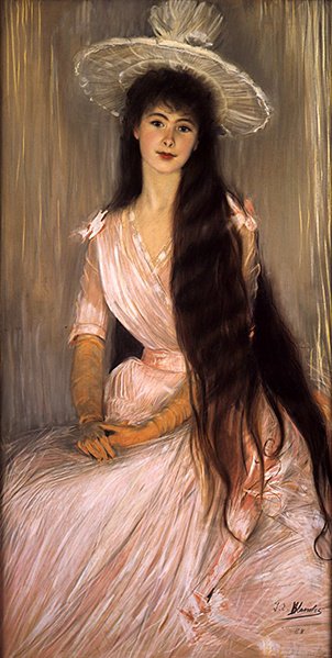 Růžová růže od Jacques Emile Blanche