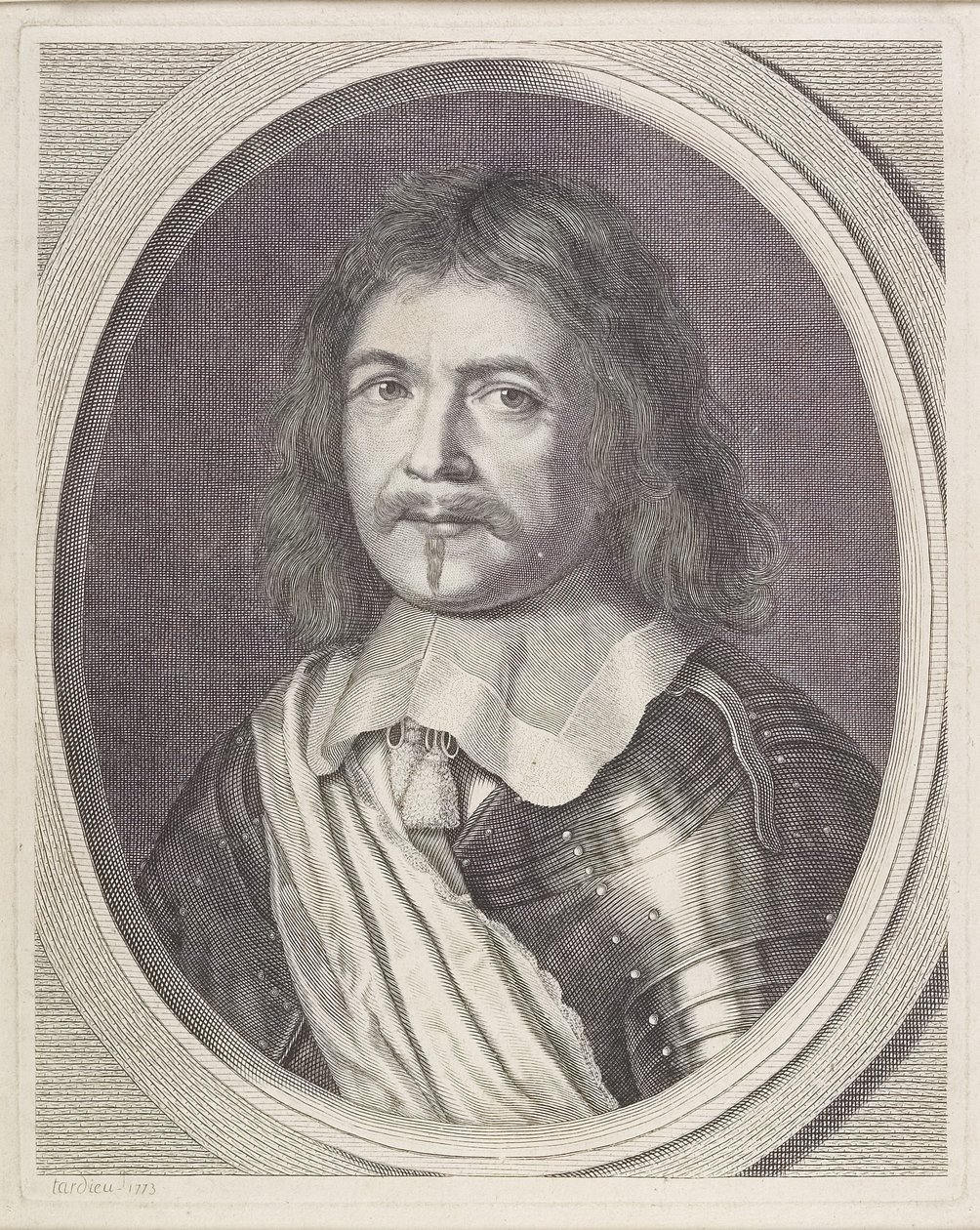 Portrét Busta od Jacques Nicolas Tardieu