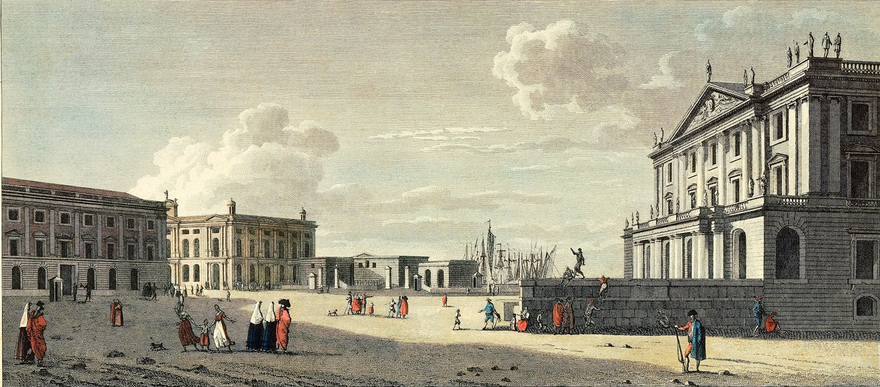 The Llotja (former stock exchange), the palace of the Captain General of Customs, and the Barcelona Sea Gate (engraving)   1413735   cs       czech Successfully Translated  Original: Across the Fourth Bridge: The Aberdonian "Atlantic" type Engine for the N od Jacques (after) Moulinier