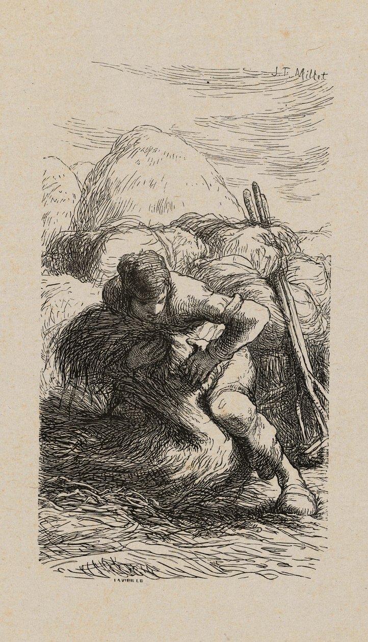 Snopový vazač od Jacques Adrien Lavieille