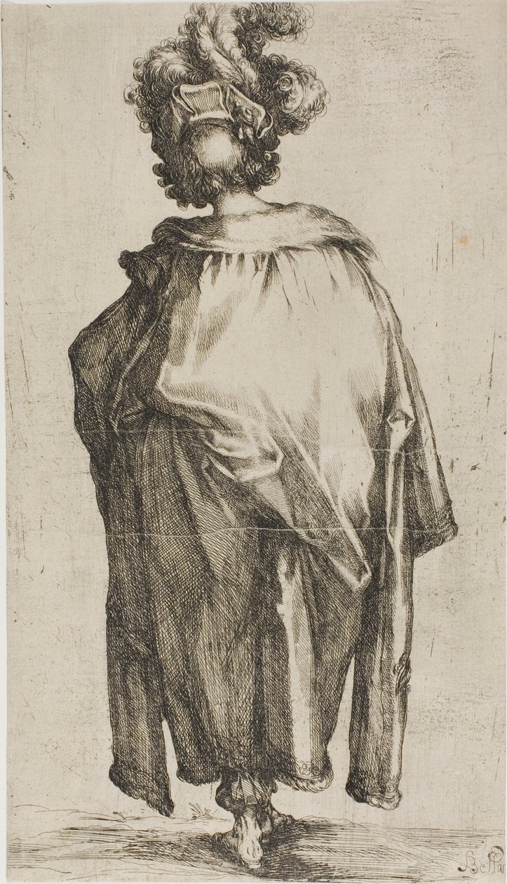 Melchior, ze Tří mágů od Jacques Bellange