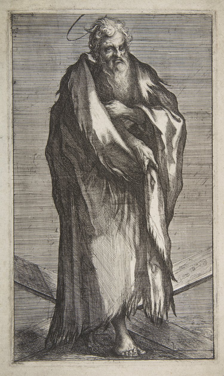 Svatý Ondřej, 1595-1616. od Jacques Bellange