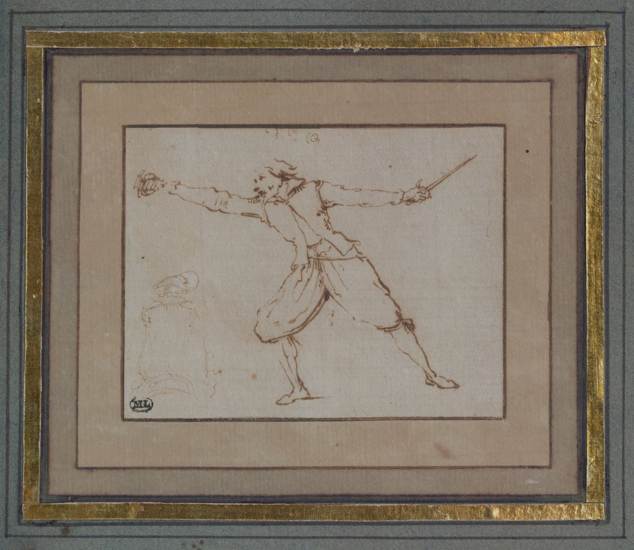 Fencer, 1766 od Jacques Callot