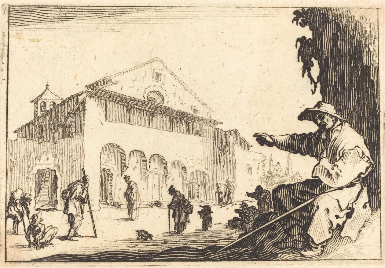 Chudobinec od Jacques Callot