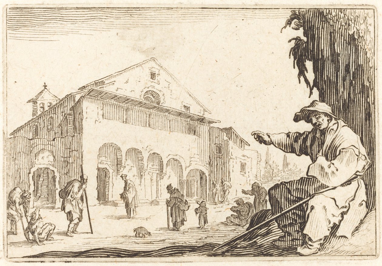 Chudobinec od Jacques Callot