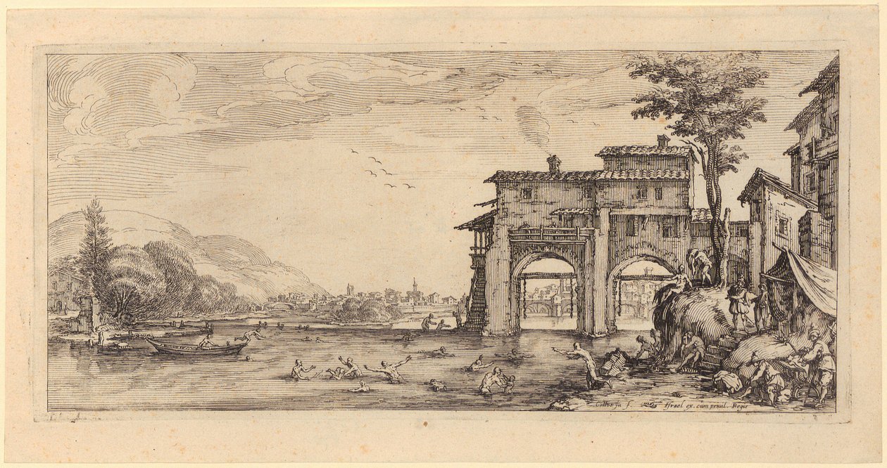 Betlémské vraždění neviňátek [Deska 1] od Jacques Callot