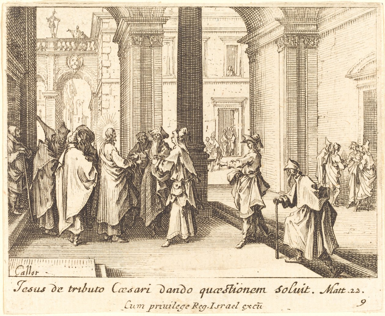 Caesarova mince, 1635. od Jacques Callot