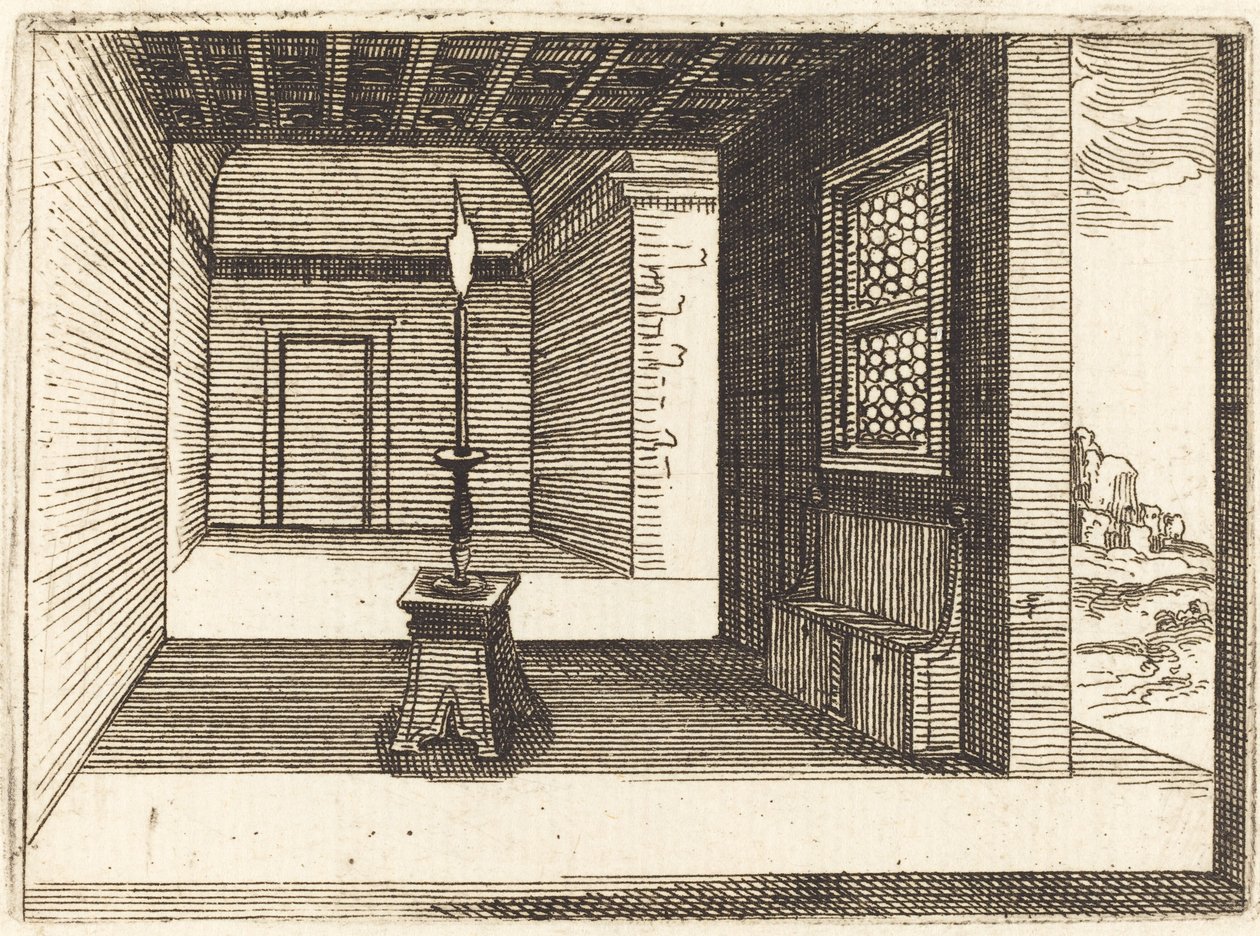 Svícen od Jacques Callot