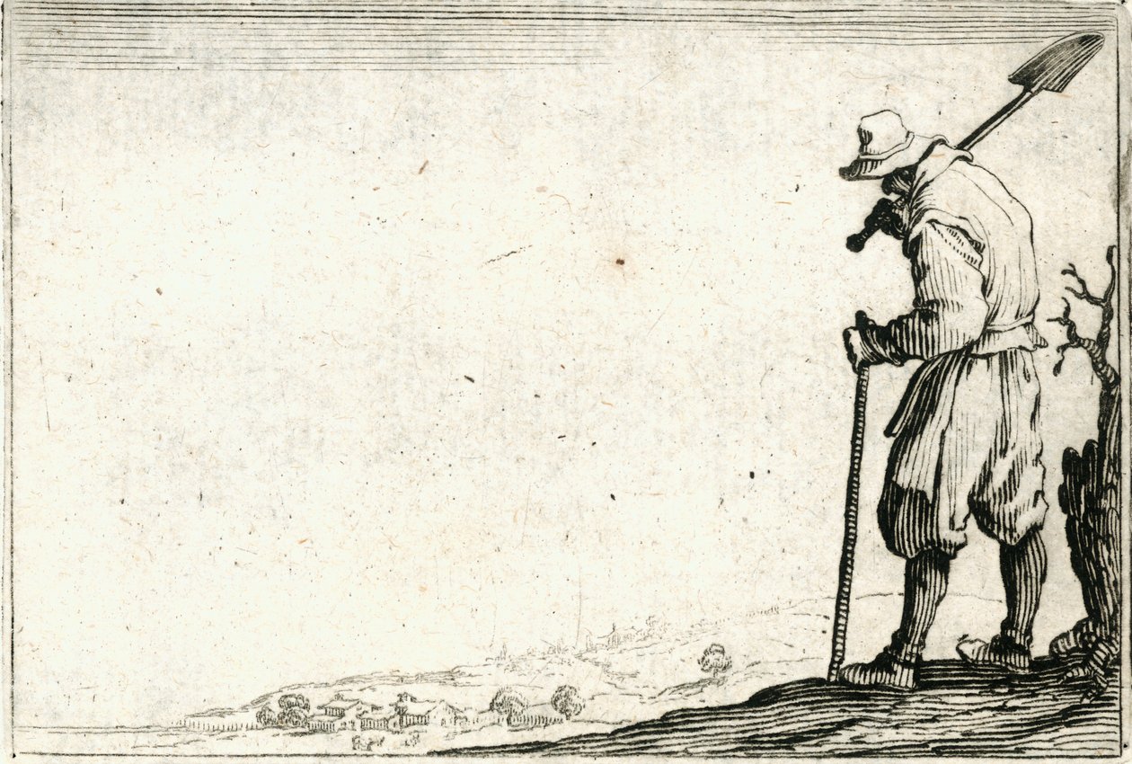 Kaprici různých postav od Jacques Callot