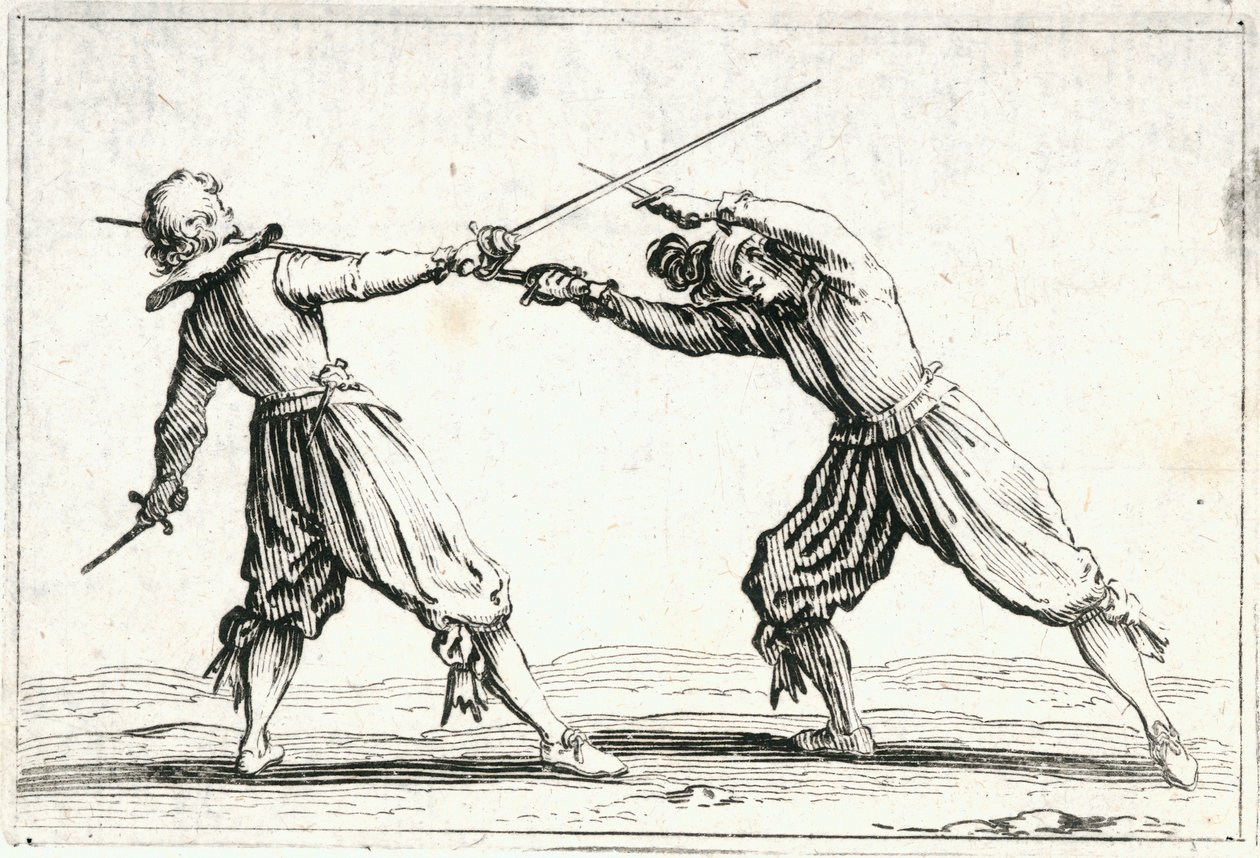 Kaprici různých postav od Jacques Callot