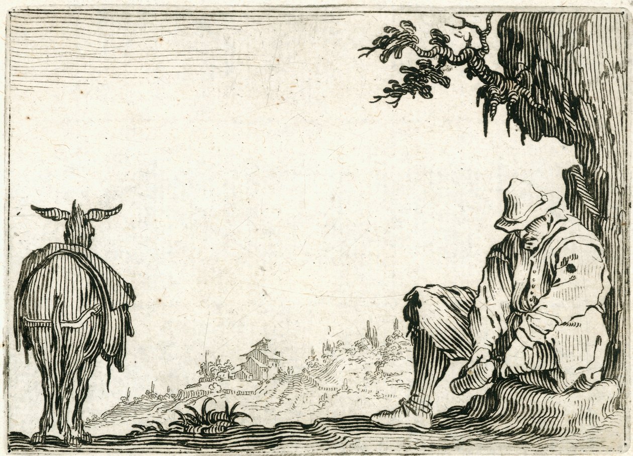 Kaprici různých postav od Jacques Callot