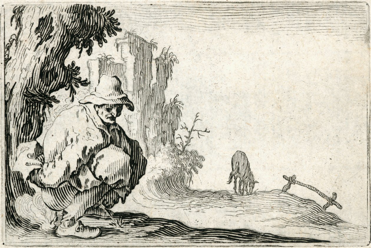 Kaprici různých postav od Jacques Callot