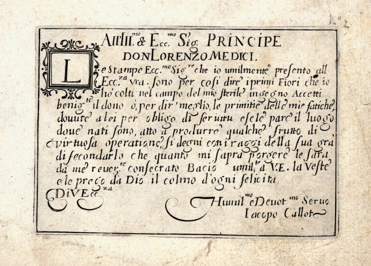 Kaprici různých postav od Jacques Callot