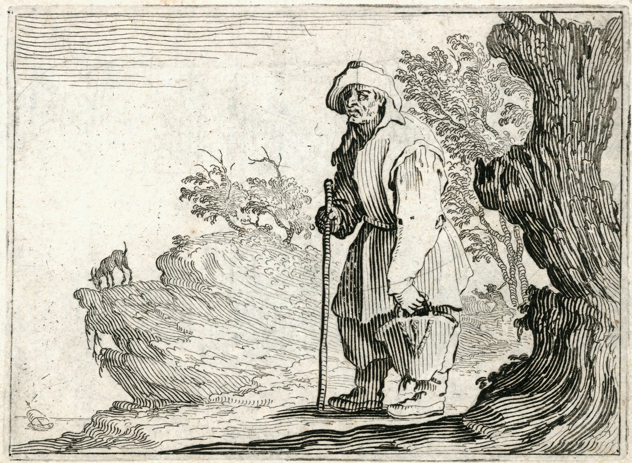 Kaprici různých postav od Jacques Callot