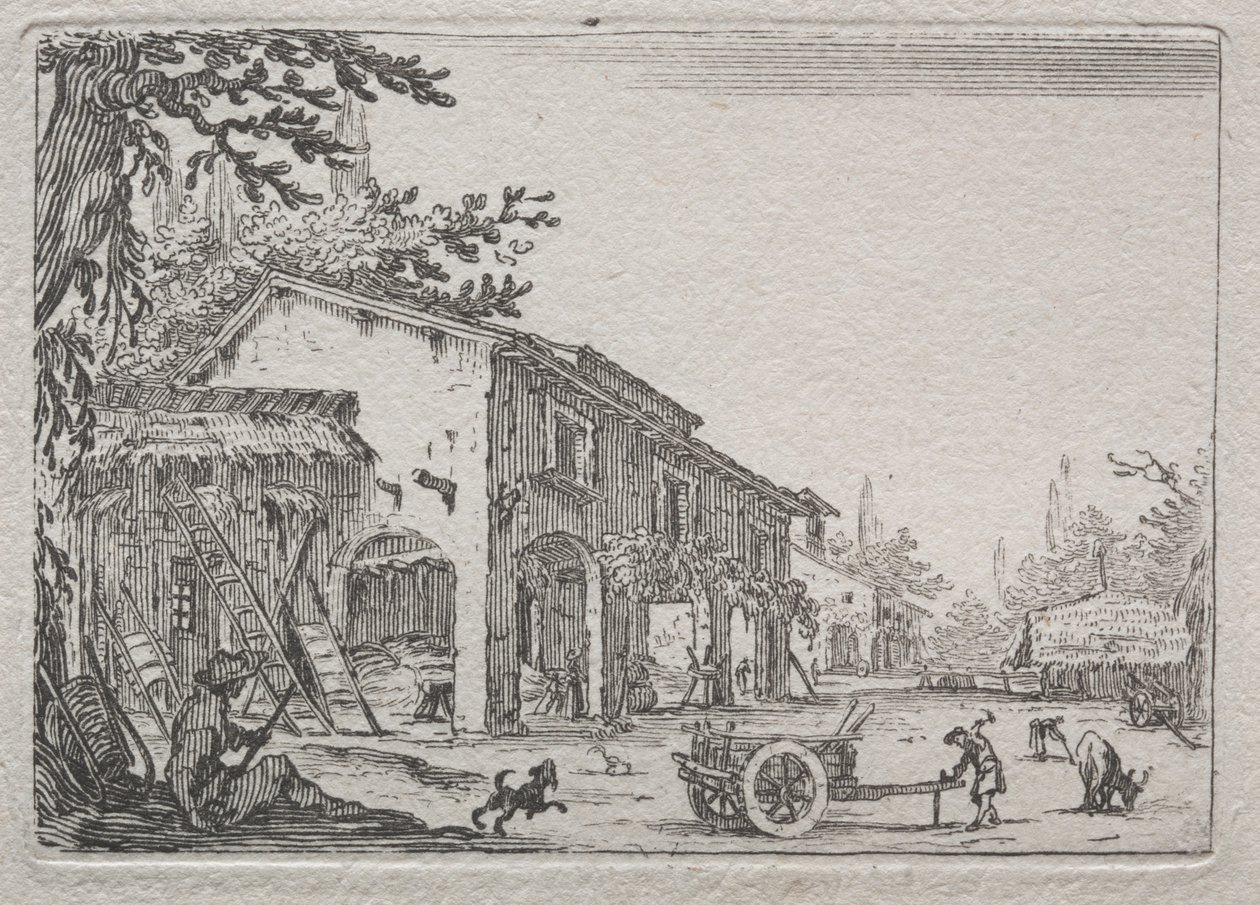 Caprices: Italská farma od Jacques Callot