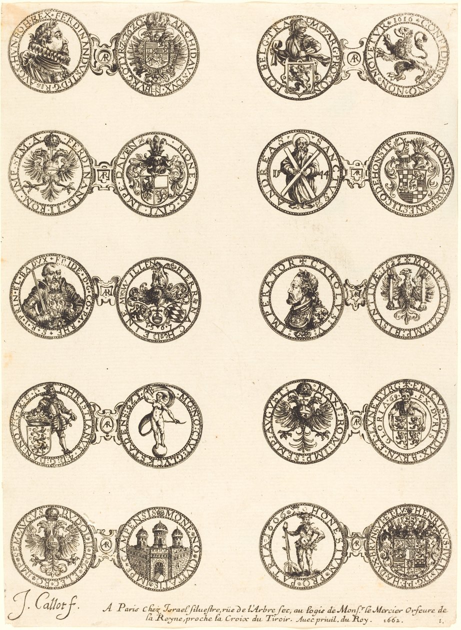 Mince [deska 1] od Jacques Callot