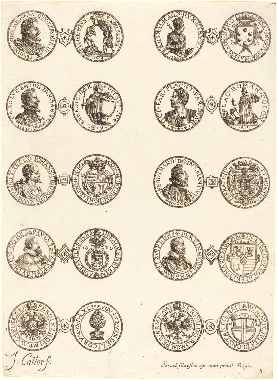Mince [deska 8] od Jacques Callot