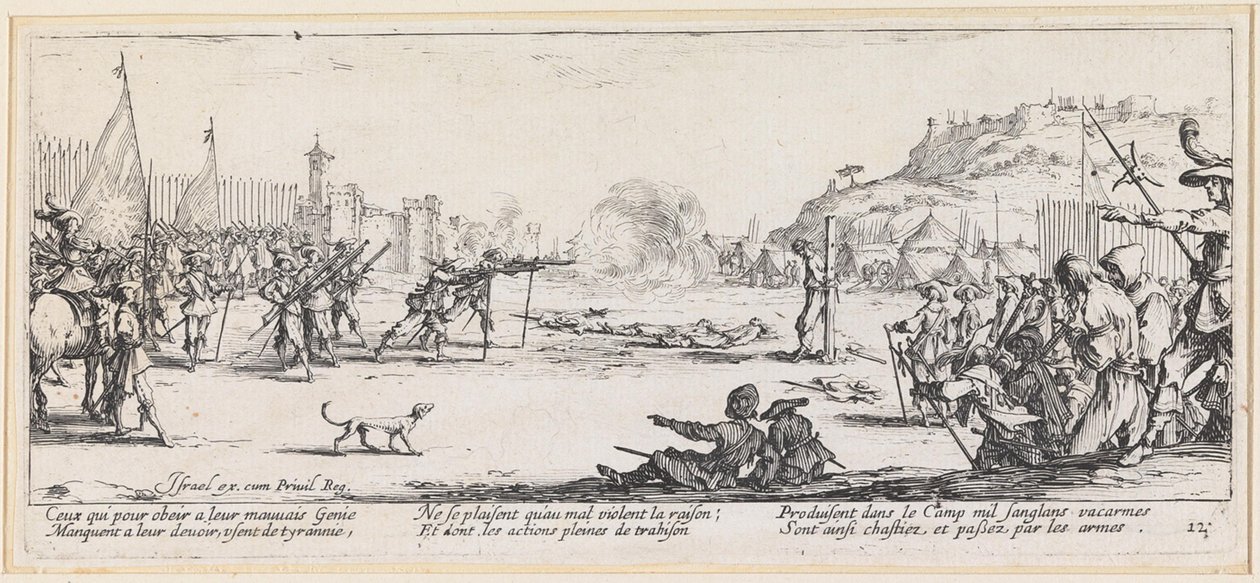 Střelba od Jacques Callot