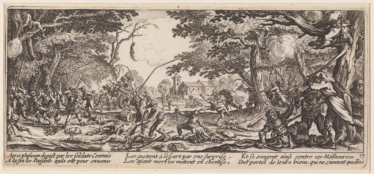 Odplata rolníků od Jacques Callot