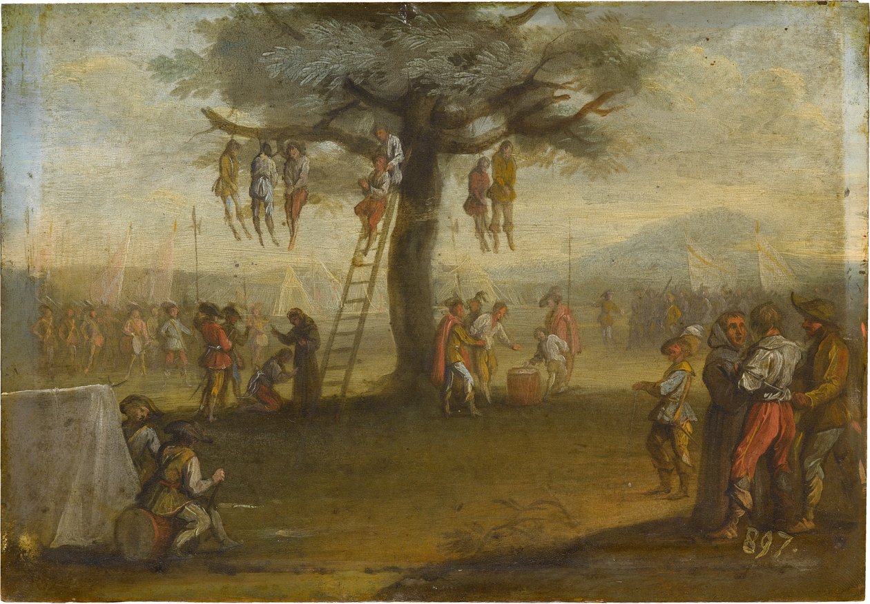 Šibenice od Jacques Callot