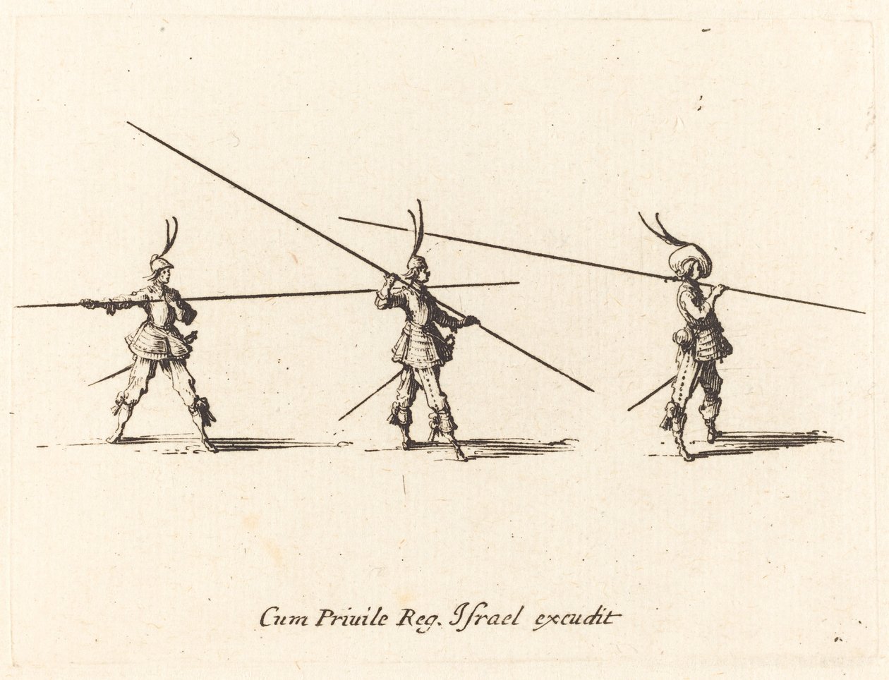 Vrtačka s nakloněnými hroty od Jacques Callot