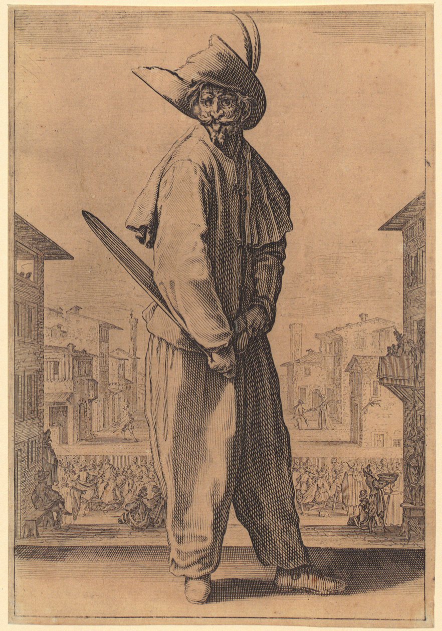 Ecce homo, list 5 ze série „Velké utrpení“ od Jacques Callot