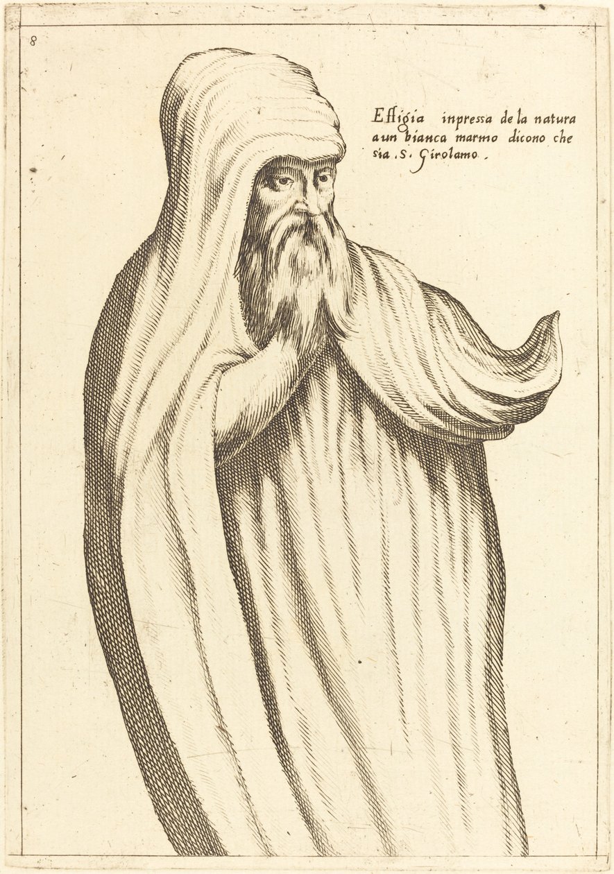 Podobizna svatého Jeronýma od Jacques Callot