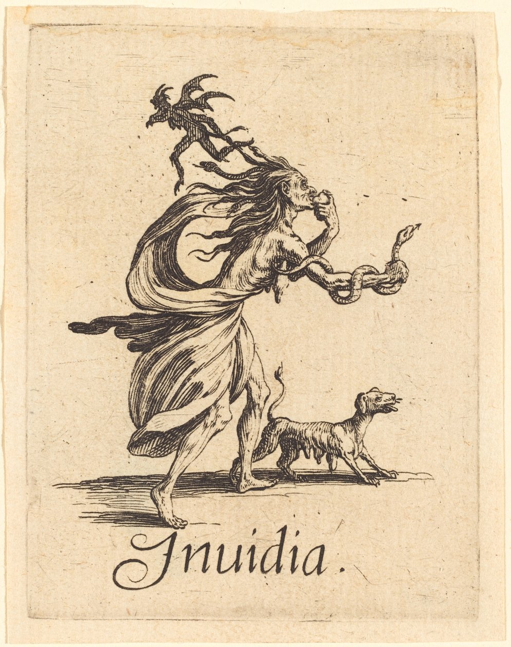 Závist od Jacques Callot