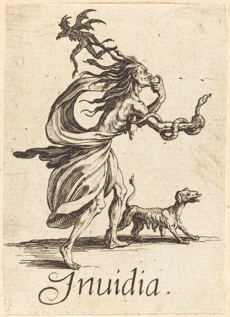 Závist od Jacques Callot