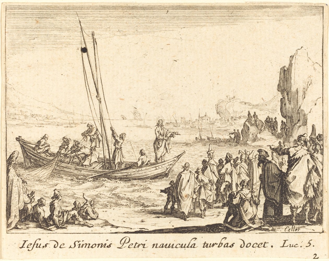 Rybář mužů od Jacques Callot