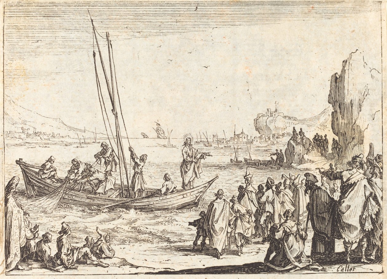 Rybář mužů od Jacques Callot