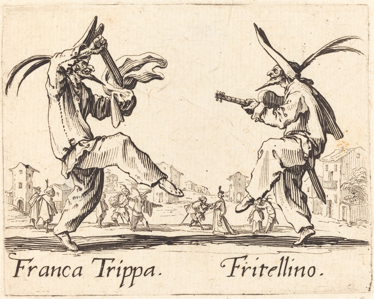 Franca Trippa a Fritellino od Jacques Callot