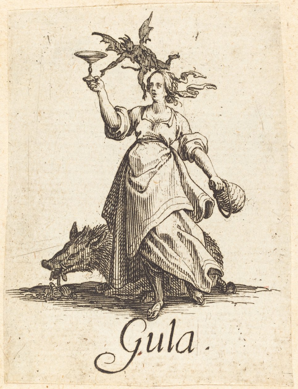 Žravost od Jacques Callot