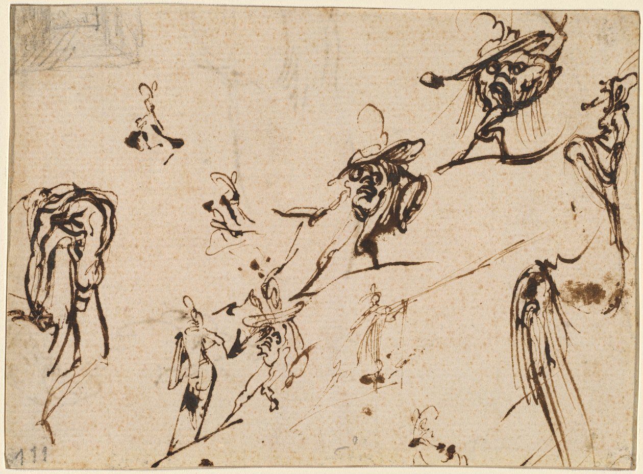 Gobbi a další bizarní postavy od Jacques Callot