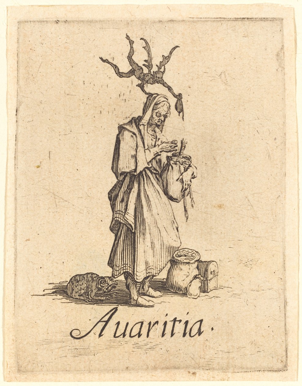 Chamtivost od Jacques Callot