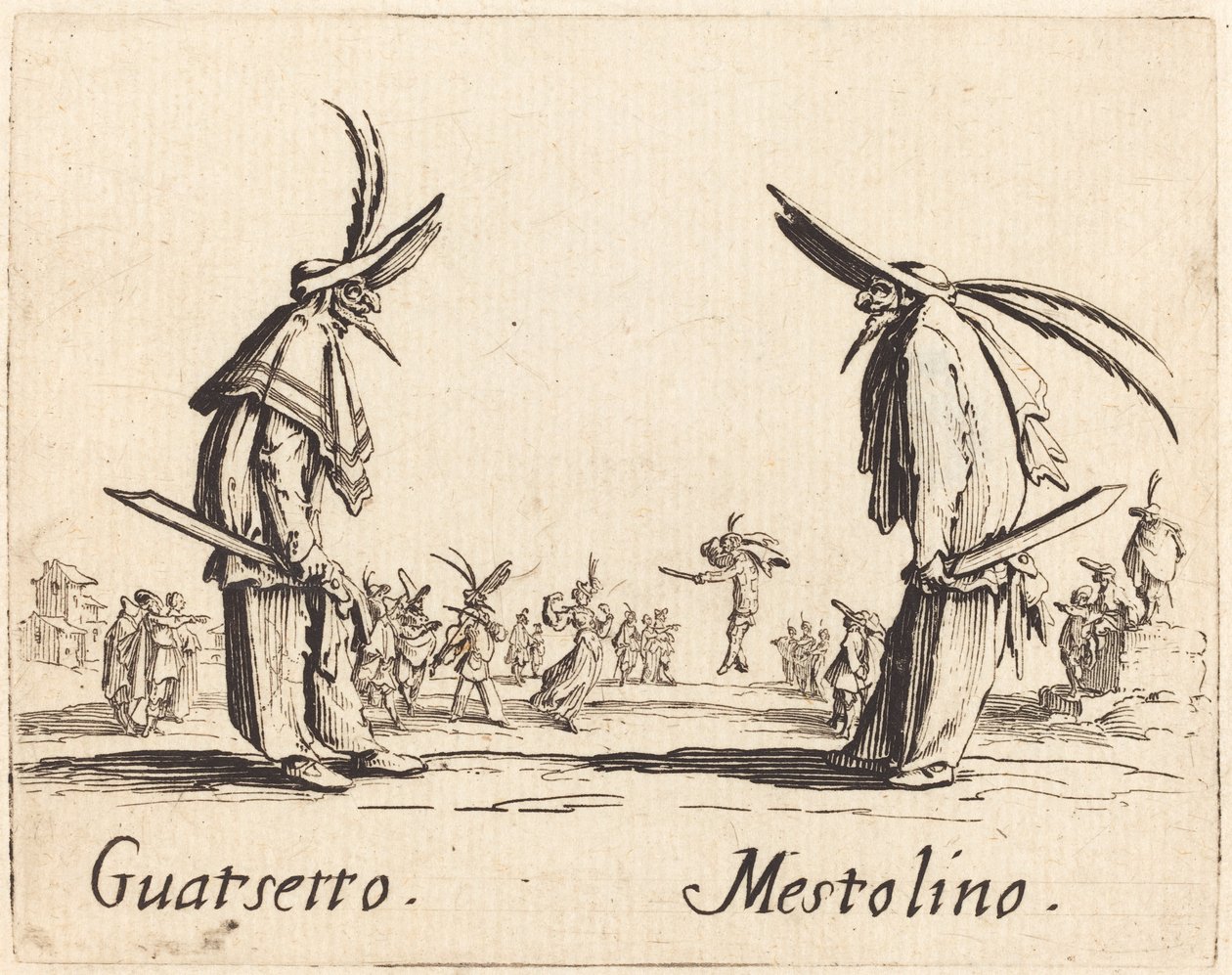 Guatsetto a Mestolino od Jacques Callot