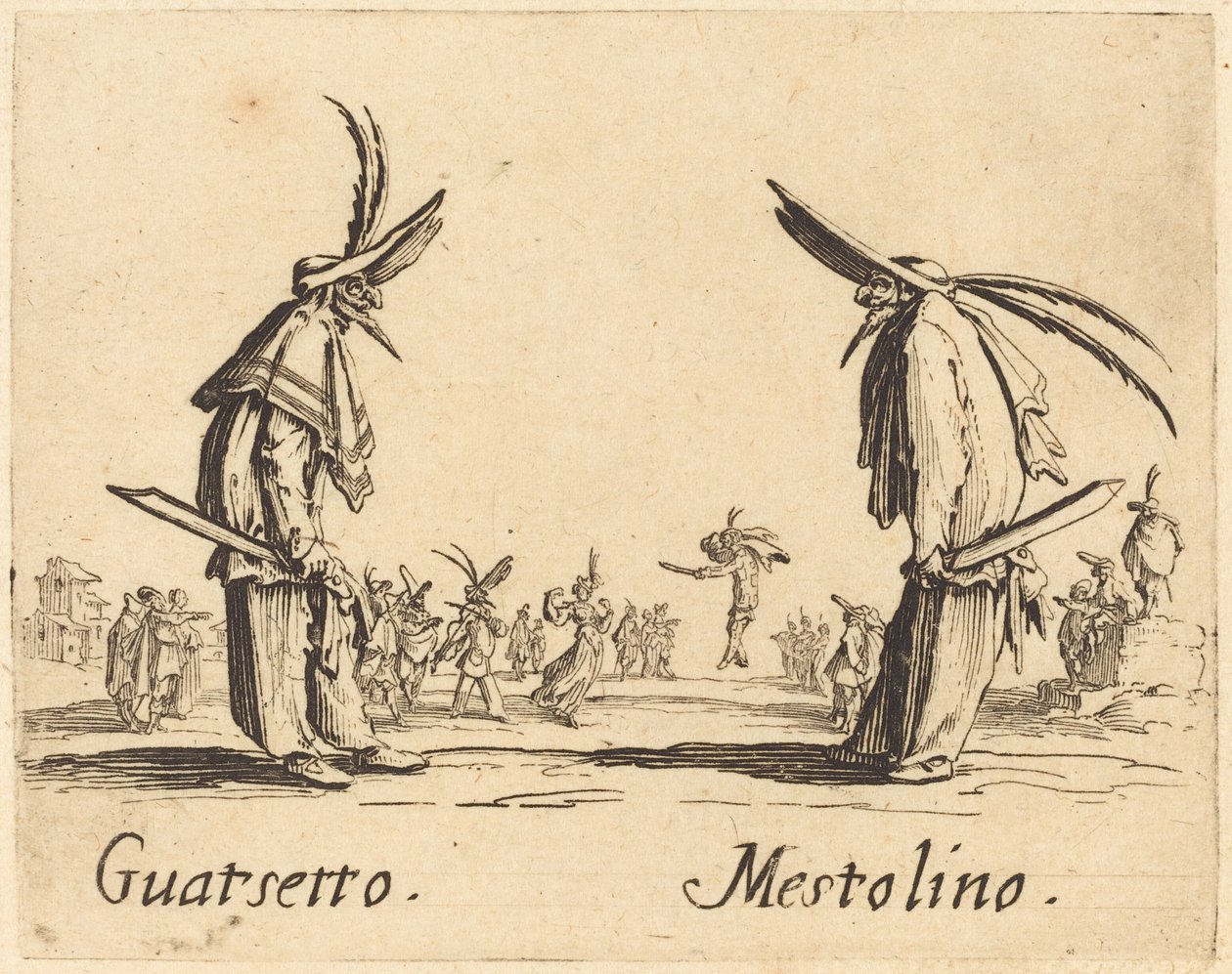 Guatsetto a Mestolino od Jacques Callot