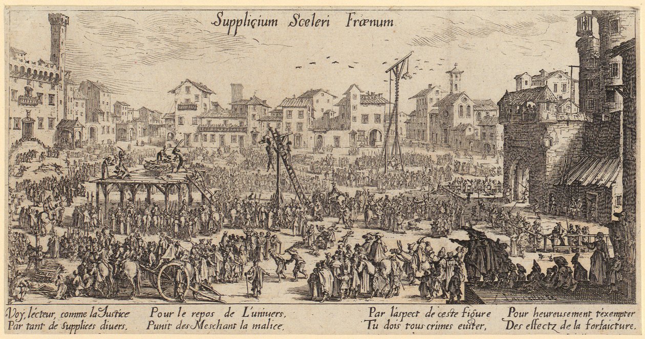 Svatý Matouš, list 13 ze série „Ježíš, dvanáct apoštolů a Marie“ od Jacques Callot