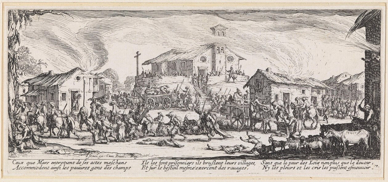 Odvoz kořisti od Jacques Callot