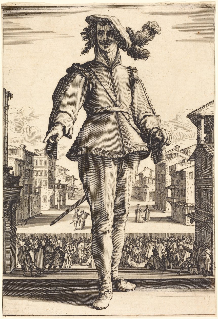Kapitán, aneb Zamilovaný od Jacques Callot