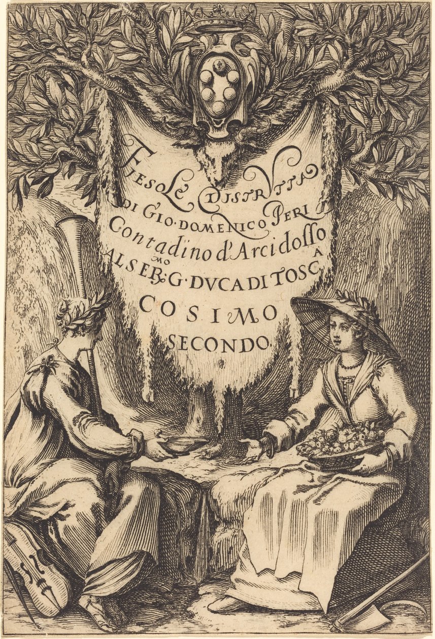 Krásný zahradník, 1619. od Jacques Callot